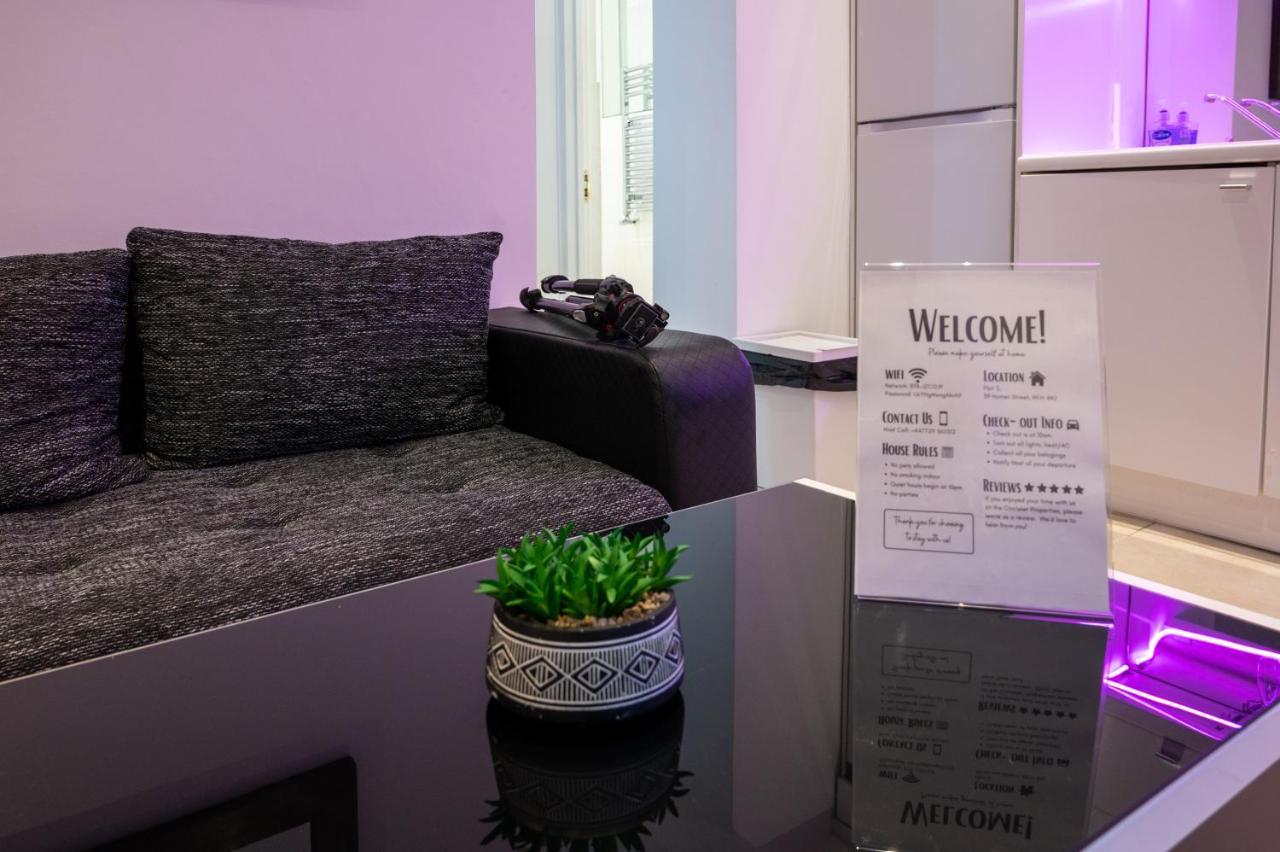 10 Min Walk Oxford St - Hyde Park Apartment London Luaran gambar